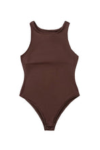 Load image into Gallery viewer, Round Neck Sleeveless Bodysuit