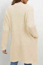 Load image into Gallery viewer, Open Front Cardigan with Pockets