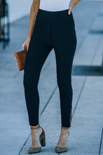 Load image into Gallery viewer, Zipper Ankle High Waist Skinny Pants
