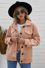 Load image into Gallery viewer, KRISTA Collared Sherpa Jacket