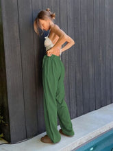 Load image into Gallery viewer, Tied High Waist Wide Leg Pants