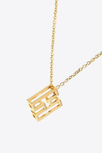 Load image into Gallery viewer, A to J Letter Pendant Necklace