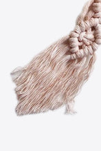 Load image into Gallery viewer, Assorted 4-Pack Macrame Fringe Keychain