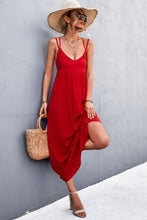 Load image into Gallery viewer, Double Strap Tie Back Dress