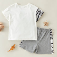 Load image into Gallery viewer, Baby Boy Tiger Graphic Tee and Shorts Set