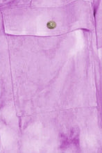 Load image into Gallery viewer, Tie-Dye Button Up Long Sleeve Shirt