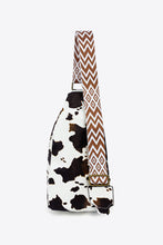 Load image into Gallery viewer, Printed PU Leather Sling Bag