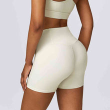 Load image into Gallery viewer, Wide Waistband Slim Fit Sports Shorts