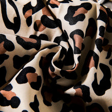 Load image into Gallery viewer, Baby Girl Leopard Print Cutout Square Neck Romper