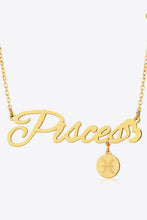 Load image into Gallery viewer, Constellation Pendant Zircon Necklace