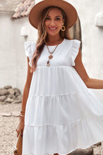 Load image into Gallery viewer, Pocket Tiered Ruffled Dress