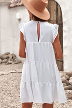 Load image into Gallery viewer, Pocket Tiered Ruffled Dress