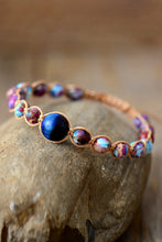 Load image into Gallery viewer, Imperial Jasper &amp; Natural Stone Beaded Bracelet