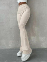 Load image into Gallery viewer, High Waist Flare Pants