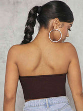 Load image into Gallery viewer, Lace-Up Strapless Bustier