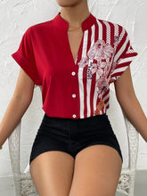 Load image into Gallery viewer, Contrast Color Buttoned Shirt