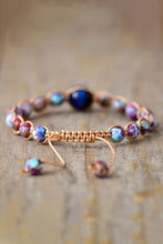 Load image into Gallery viewer, Imperial Jasper &amp; Natural Stone Beaded Bracelet