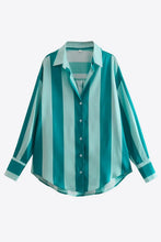 Load image into Gallery viewer, Striped Dropped Shoulder Shirt