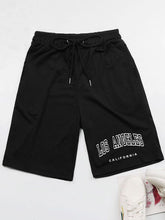 Load image into Gallery viewer, LOS ANGELES CALIFORNIA Graphic Drawstring Shorts