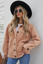 Load image into Gallery viewer, KRISTA Collared Sherpa Jacket