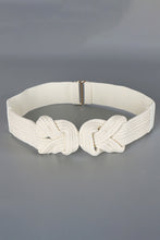 Load image into Gallery viewer, PU Leather Wide Elastic Belt