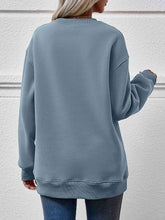 Load image into Gallery viewer, Round Neck Long Sleeve Sweatshirt