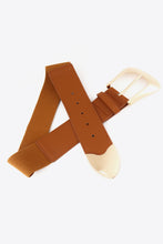 Load image into Gallery viewer, Elastic Wide PU Belt