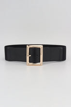 Load image into Gallery viewer, Rectangle Buckle Elastic Wide Belt