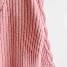 Load image into Gallery viewer, Ribbed Half Zip Long Sleeve Sweater