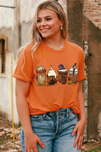 Load image into Gallery viewer, Graphic Round Neck T-Shirt