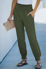 Load image into Gallery viewer, Wide Waistband Pocketed Joggers
