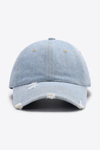 Load image into Gallery viewer, Distressed Adjustable Baseball Cap