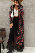 Load image into Gallery viewer, CUFF IT Multicolored Fringe Cardigan