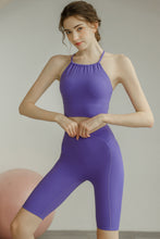 Load image into Gallery viewer, Round Neck Sleeveless Sports Tank Top