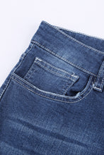 Load image into Gallery viewer, High-Rise Distressed Hem Detail Jeans