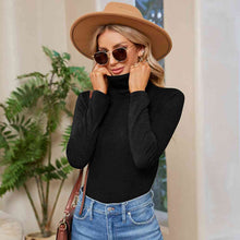 Load image into Gallery viewer, Turtleneck Long Sleeve T-Shirt