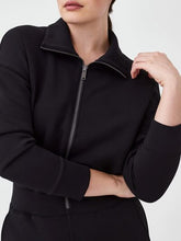 Load image into Gallery viewer, Zip Up Long Sleeve Jumpsuit with Pockets