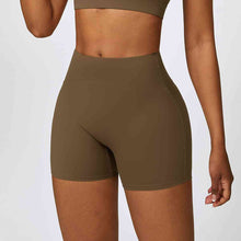 Load image into Gallery viewer, Wide Waistband Slim Fit Sports Shorts
