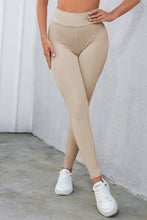 Load image into Gallery viewer, Crisscross Detail Wide Waistband Leggings