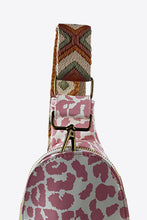 Load image into Gallery viewer, Printed PU Leather Sling Bag