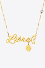 Load image into Gallery viewer, Constellation Pendant Zircon Necklace