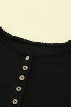 Load image into Gallery viewer, Plus Size Spliced Lace Ribbed Top
