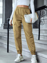 Load image into Gallery viewer, High Waist Joggers with Pockets