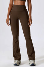 Load image into Gallery viewer, Wide Waistband Slim Fit Wide Leg Sports Leggings