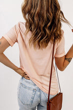 Load image into Gallery viewer, Graphic Round Neck Short Sleeve T-Shirt
