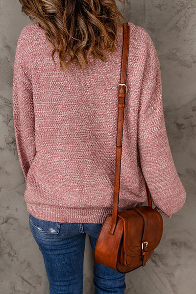 STASSI Heathered Sweater