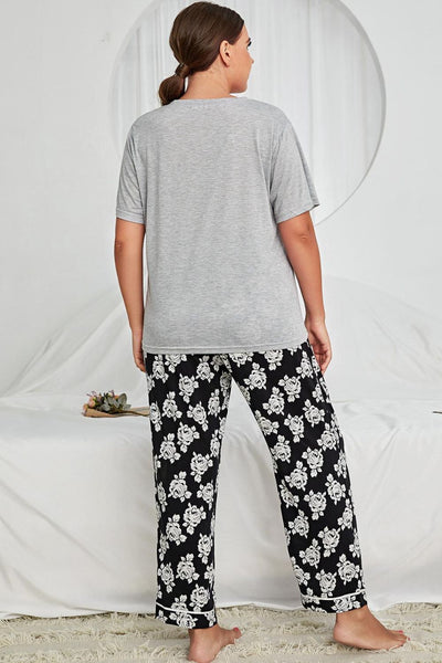 JULISSA Floral Pants Lounge Set
