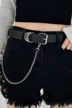 Load image into Gallery viewer, PU Leather Alloy Chain Belt
