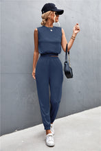 Load image into Gallery viewer, Sleeveless Top and Joggers Set