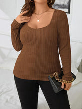 Load image into Gallery viewer, Plus Size Long Sleeve T-Shirt